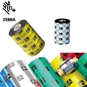 zebra 3400 black resin wax tape 131x450