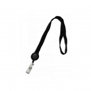 uni 15mm polyester cord with zipper winder translucent strap and metal press studs