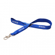 blue visitor cord
