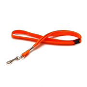 12mm neck cords with metal carabiner clip