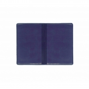 Double card blue soft pocket
