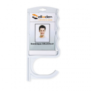 badge holder sanitary protection