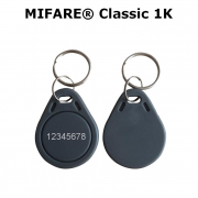 mifare classic 1k key ring with sn engraved in decimal