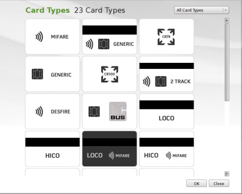 Cardpresso card type